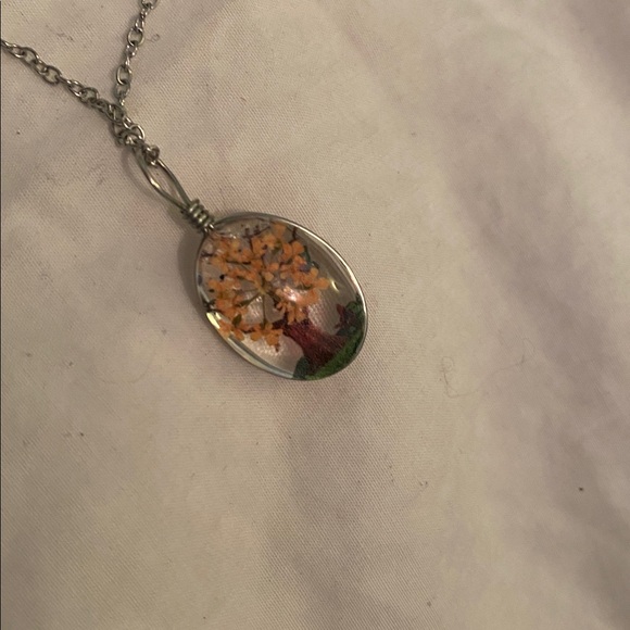 Elegant Tree Pendant Necklace - Picture 5 of 5